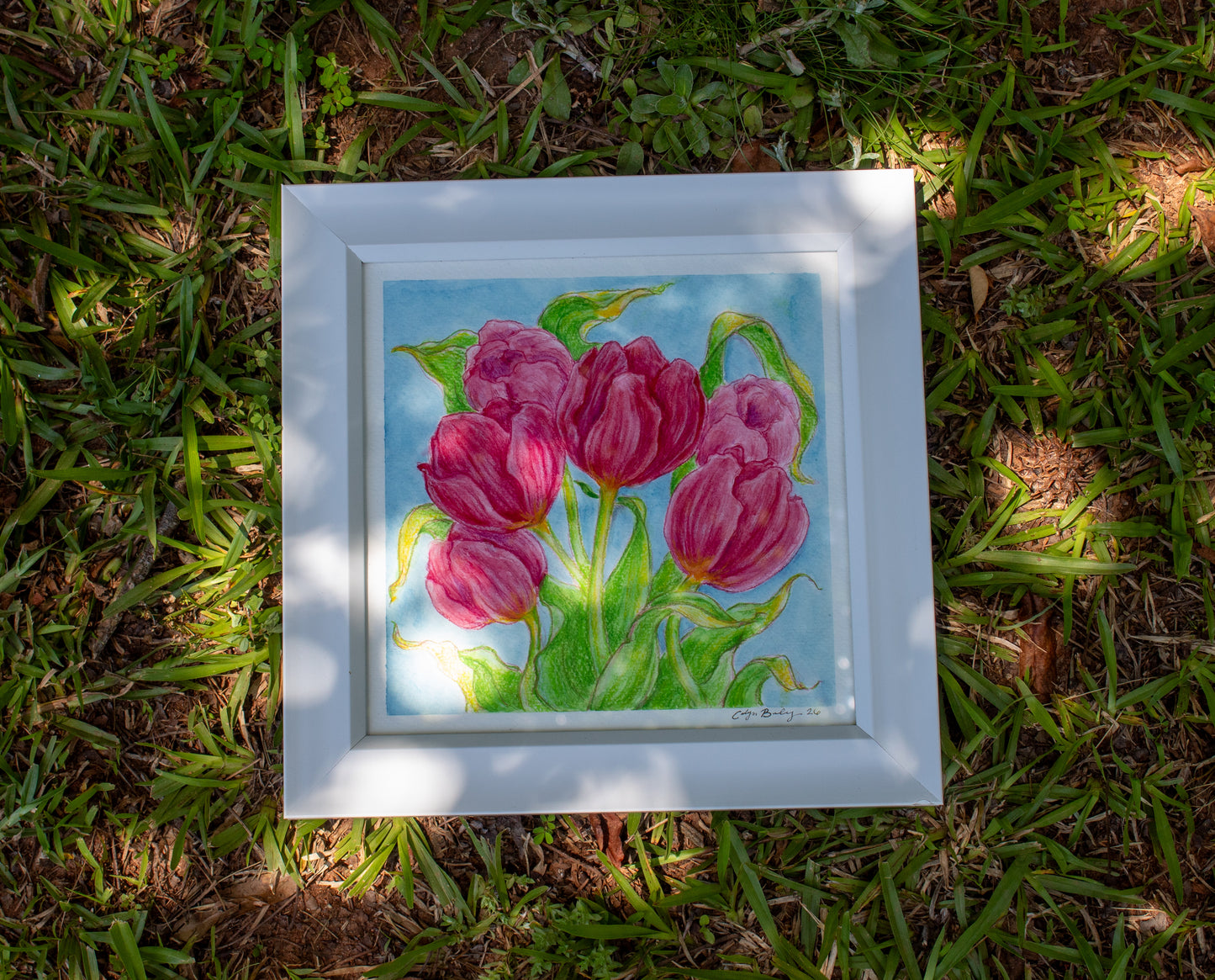 "Blooming Love" Watercolor